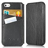 💳 Die Rückseite ist mit einem Fach für schmale Visitenkarten, Kreditkarten oder Geldscheine ausgestattet