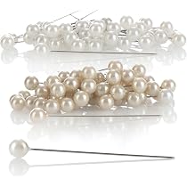 Spilli Riutilizzabili Bianchi Eleganti 200 Spilli Con Testa Di Perla Per Fiori, Matrimoni E Fai Da Te – Per Bouquet E Decorazioni 200 Pezzi Con Scatola