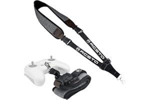 MotuTech Adjustable Neck Strap for DJI FPV Radio Control 2 Remote Control Wide Lanyard Neck Strap Accessory Collar (Thick)