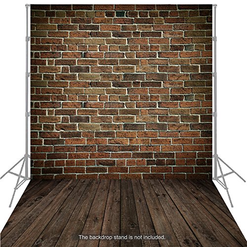 Andoer 1.5 * 2m Fondo Fotografía Clásico de Moda Suelo de Madera para Estudio Fotógrafo Profesional (C)