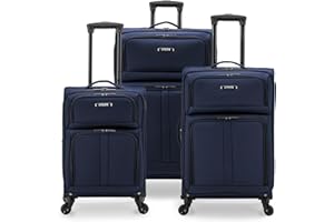 U.S. Traveler Anzio Softside - Maleta giratoria expandible