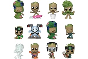 Funko Mystery Mini Marvel: Guardians of The Galaxy - Groot - 1 Mini Figure - Blind Box - Groot Shorts - Mini-Figurine en Vinyle à Collectionner - Idée de Cadeau - Produits Officiels - TV Fans