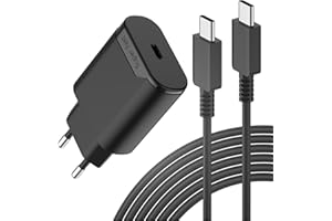 BERLS Cargador 25W USB C Carga Rápida para Samsung Galaxy A54 5g A53 A55 A34 A33 A14 A13 M13 M14 M33 M34 M53 M54 S22 S21 S20 Note 20 Note 10 A71 A70 A52 A52S A51 A40 para Samsung Super Fast Charger Tipo C