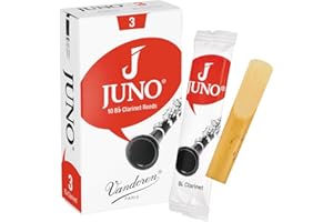 Vandoren Juno JCR013 Boîte de 10 anches pour Clarinette SiB 3.0
