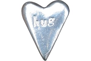 WILLIAM STURT FINE PEWTER Pocket Hug Gift, Tiny Hug Token, Little Hug Keepsake, Thinking of You Gift, Handmade, in Fine Pewter, by William Sturt, Presented in Pretty Organza Bag