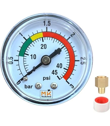 Manomètre R 1/4" Axial 0 - 10 Bars