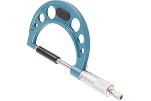 AKOZON Micromètre Extérieur en Acier Inoxydable, Outil de Mesure avec épaisseur en Acier de Haute Précision de 0,01 Mm (50-75mm)