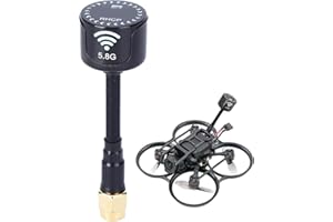 Agatige 5,8 GHz 3dBi RHCP Antena Lollipop Super Mini Antena para Dron de Carreras con visión en Primera Persona Piezas de Control Remoto Accesorio