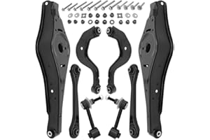 ‎TEILEX GERMANY Querlenker Satz hinten passend für VW GOLF 5 6 TOURAN TIGUAN EOS Querlenker, Traggelenk, Koppelstange 9 Teilig