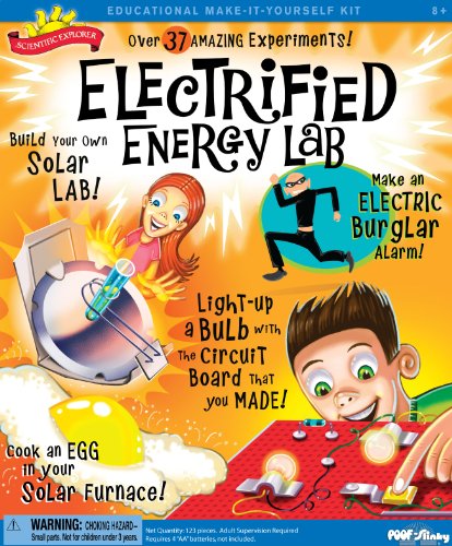 Slinky Kit «Electrified Energy Lab» de Scientific Explorers de Poof