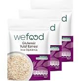 Wefood İnce &Ouml;ğ&uuml;t&uuml;lm&uuml;ş Glutensiz Yulaf Ezmesi 3'l&uuml;