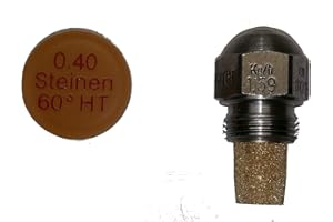 KPPEX Steinen Düse 0.40 gph. 2-Port Globe Ventil, Messing oder Edelstahl, 60 Grad HT