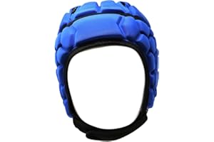 Barnett Heat Pro casco da rugby da competizione, Blu Reale