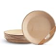 FOOGO Green Serviertabletts Aus Palmblatt – 26 X 18 Cm, 25 Stück, Biologisch Abbaubar