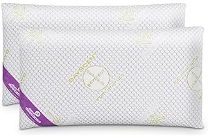 ZZ DON DESCANSO Don Descanso Pack 2 Almohadas Viscoelástica de Copos 70cm, Firmeza Media, Ergonómicas, Adaptables a Cabeza y Cuello, Transpirables, Tejido Strech. Fabricadas en España. Ideal para Dormir de Lado