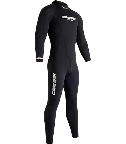 CRESSI Wahoo Man Monopiece Wetsuit Blue/Light Blue 2mm M/3 - Muta Monopezzo Uomo Realizzata in Neoprene Premium 1.5/2mm e Elastan, Perfetta per Attività Acquatiche Varie, Blu/Blu Chiaro, M/3 CRESSI Wahoo Man Monopiece Wetsuit Blue/Light Blue 2mm M/3 - Muta Monopezzo Uomo Realizzata in Neoprene Premium 1.5/2mm e Elastan, Perfetta per Attività Acquatiche Varie, Blu/Blu Chiaro, M/3
