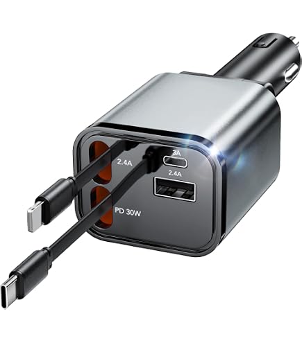 Suncase 4in1 Lade-Set Für OUKITEL WP5 Pro – Mit USB-C Kabeln, Netzteil & Auto-Adapter