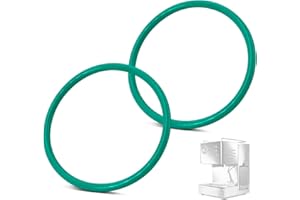 KUNXING Dichtungsringe Brühkopfdichtung für QuickMill Orione 3000 - O-Ring Brühgruppendichtung für Quick Mill OR155, 2 Stk dichtungsring sanitär für Quickmill Thermoblock 0820 Espressomaschine Kaffeemaschine
