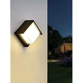 Ucuz Geldi Modern LED Duvar Aplik, 15W, 1500 L&uuml;men, 3200k, G&uuml;n Işığı, IP44, Siyah, Modern Tasarım Led Aplik İ&ccedil; ve Dış Mekan D