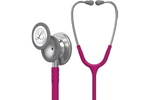 3M Littmann Fonendoscopio para monitorización Classic III, tubo color frambuesa, 69 cm, 5648