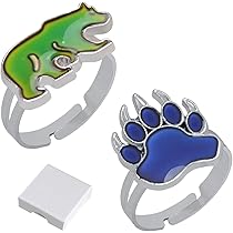 Anello Umore Che Cambia Colore Anelli Per Bambini Delle Ragazze - Foto 5