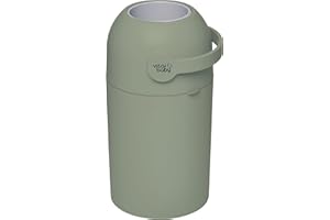 Vital Baby Hygiene Odour-Trap Système d'élimination des couches – Poubelle à couches jetables et réutilisables – Piège les odeurs, les germes et les bactéries – Peut contenir 25 couches sans cassette