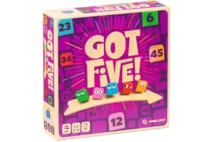 Blue Orange - Got Five - brädspel - Logik och avledning - Kakel - Perfekt mellan vänner eller familj - Från 8 år