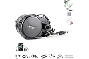 Bafang BBS02B Kit de Moteur Pédalier 36V 500W pour Vélo électrique ou Kit de Conversion Central
