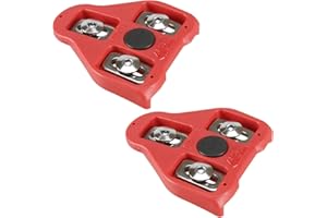 CyclingDeal Compatible with Peloton Look Delta (9 Degree) Bike Cleats - Indoor Cycling & Road Bike Bicycle Cleat Set - Fully Identical or Compatible with Peloton Indoor Bikes Pedals and Shoes