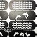 Goldenssy 1x Template Model Sticker Decal Pierced for Nail Art Stamping Prints Pattern Honda Dolphin