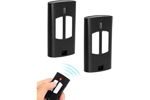 RUIZHI Mando a distancia para puerta de garaje de 433 MHz, 2 canales, Rolling Code, compatible con TO.GO 2 VA/4VA, TO.GO 2WV/4WV, IO.2WV, LO.T2WMR, T2 WV, T4 WV, Cupido-2, Cupido-4