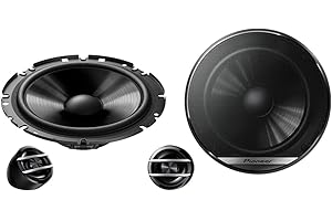 Pioneer Głośniki, Czarny, ‎17 x 4.97 x 17 cm; 1.4 kg, 300 W