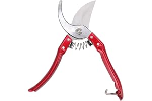 LUQEEG Cortapezuñas de Cabra, Tijeras Cortaúñas para Ovejas, Alicates para Cizallas Pig Trotter con Carga de Resorte Más Fuerte Herramienta de Reparación de Recorte de Uñas de Animales(Rojo)