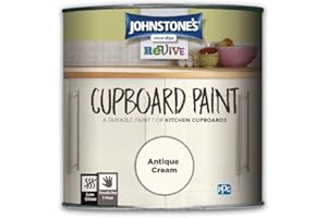 Johnstone's 390289 Cupboard Paint Antique Cream 750 ml