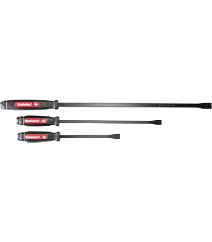 Sunex Tools 9804 4 Piece Rolling Head Pry Bar Set