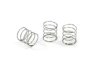 GUNGY Muelles de Compresion de Acero Inoxidable Resorte de Compresión 5mm Diámetro Alambre 0,2mm Diámetro Exterior 5mm Fuerza del Resorte 0,02kg 20 Piezas