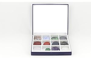 DEUTSCHES MINERALIENMUSEUM Set "Die Heilsteine der heiligen Hildegard von Bingen", 13-teilig