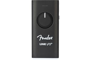 Fender Interfaccia audio USB-C portatile Link I/O, si adatta in tasca, fornisce un audio bidirezionale impeccabile tramite connessione USB