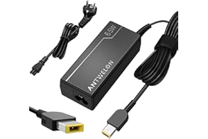 65W Caricatore Alimentatore Portatile 20V 3,25A per Lenovo Thinkpad T470 T470S T460 E531 E440 E450 E560 E570 L440 X270 X250 Ideapad 300 500 Yoga 13 11S X1 Carbon 2015/2016 ANTWELON Carica Batteria