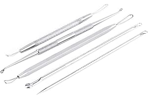 Swiftswan 5 Teile/los Mitesser Pickel Blemish Comedone Akne Extractor Entferner Werkzeug Nadel Extractor Tool Set Kit