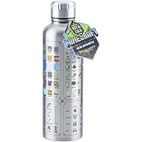 Gourde Fortnite Uncle Pete's Pizza Pit 500ml - Acier Inoxydable, Isotherme, Couvercle à Visser, Produit Officiel