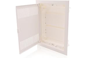 INTRATEC 100% SHOPPING Intratec ripartitore di comunicazione a incasso, IP40 – Distribuzione multimediale per casa connessa, serie DIXBOX-XT, armadio per sistemi multimediali, 442 x 346 x 92 mm, bianco