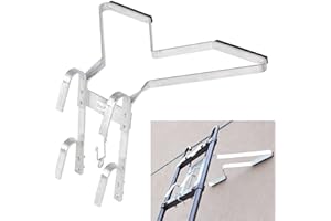 Rigogo Entretoises d'échelle en forme de V léger en aluminium pour échelle universelle, V-Form