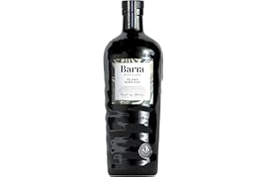Barra Distillers Island Dark Rum - 38% ABV, 70cl - Award-Winning Scottish Rum from the Outer Hebrides - Island Born Premium Dark Spiced Rum - 100% Plastic-Free and Recyclable Unique Rum Bottle