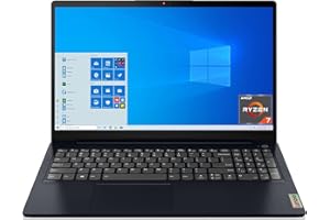 Lenovo IdeaPad 3 Notebook 15,6”, FHD (1920x1080), AMD Ryzen 7 5700U, 512GB SSD, RAM 8GB, Windows 11 - Fingerprint reader e riconoscimento facciale - Abyss Blue - Esclusiva Amazon