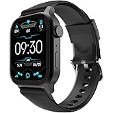 Fire‑Boltt Rise Smart Watch 1.85″ HD Display with Bluetooth Calling, AI Voice Assistant, Rotating Crown,SpO2 & Heart Rate Mon