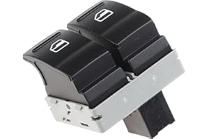 LEDFEWAG Interrupteur Commande lève vitre Bouton maître Console pour Auto 7E0959855A Compatible Pour Transporter T5 T6