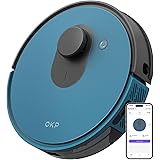 OKP L1 Lidar Robot Aspirapolvere, 3800Pa LDS Laser Navigation Robot Aspirapolvere, Mappatura di Navigazione Intelligente, WIF