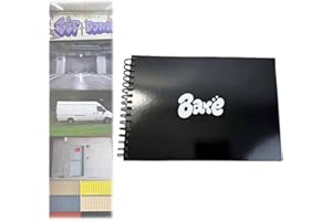 Qxiao Graffiti-Skizzenbuch: 200lb recyceltes Papier, blankes Graffiti-Skizzenbuch mit 180 echten Stadtlandschaften, cooler Skizzenblock für Kinder und Erwachsene, blutfreies Papier