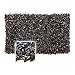 Produktbild Homescapes Designer Teppich Dallas 120 x 180 cm, 100% ECHTES LEDER, modern, schwarz